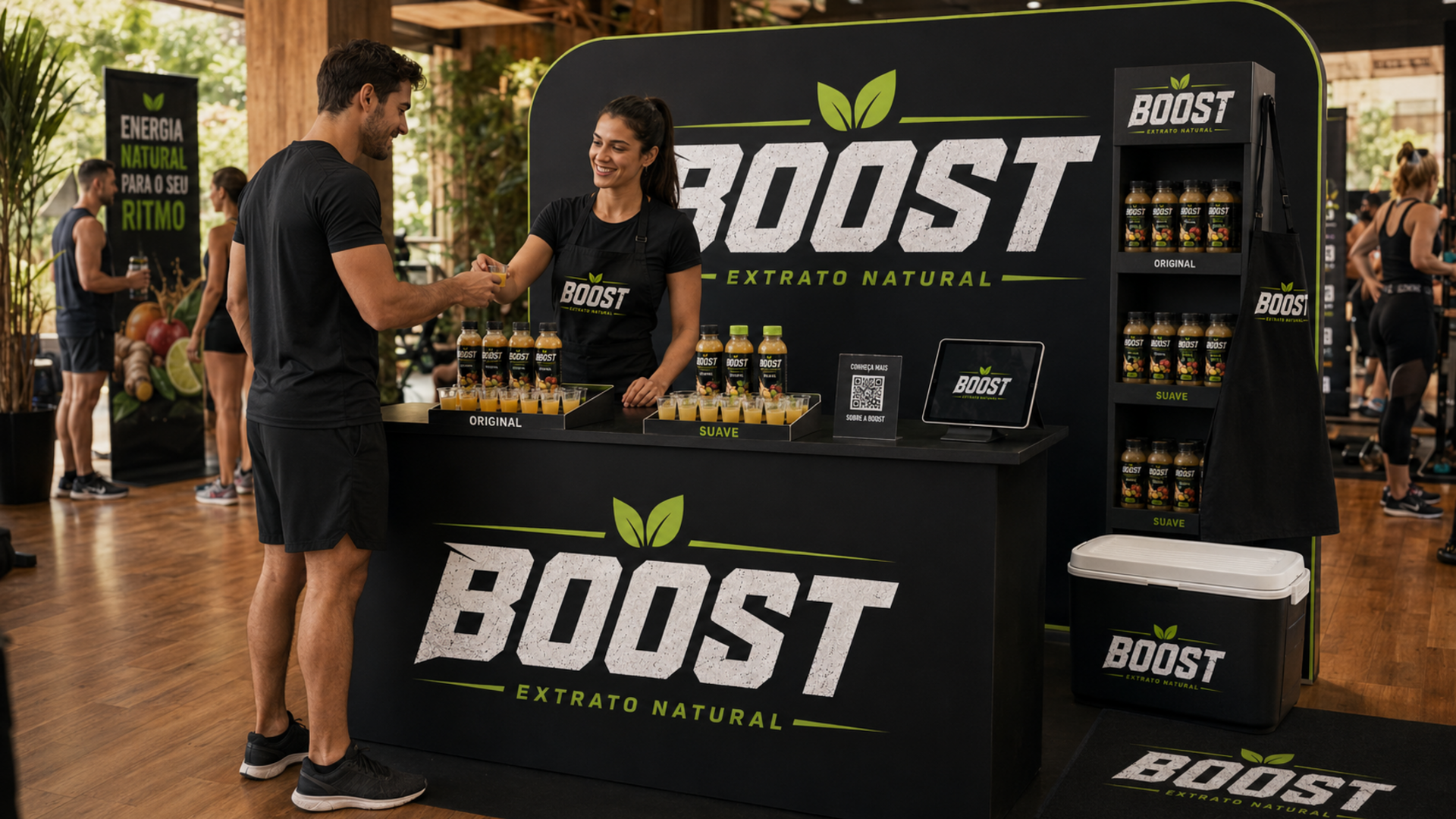 Ativação de degustação Boost